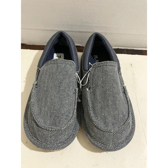 NWT The Children's Place  toddler  Size 11 Blue Denim Loafer Boat Shoes new - Picture 2 of 8